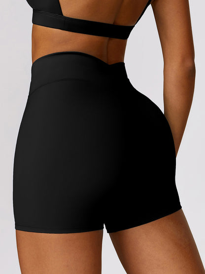 High Waist Active Shorts Luvéillé
