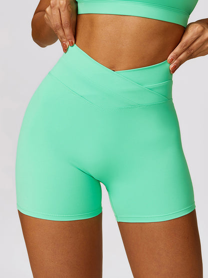 High Waist Active Shorts Luvéillé