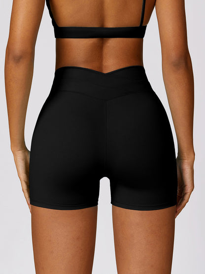 High Waist Active Shorts Luvéillé