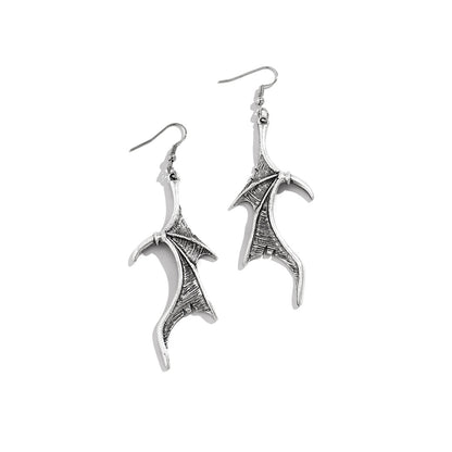 Jewelry Creative Personality Devil Dragon Wings Earrings Luvéillé
