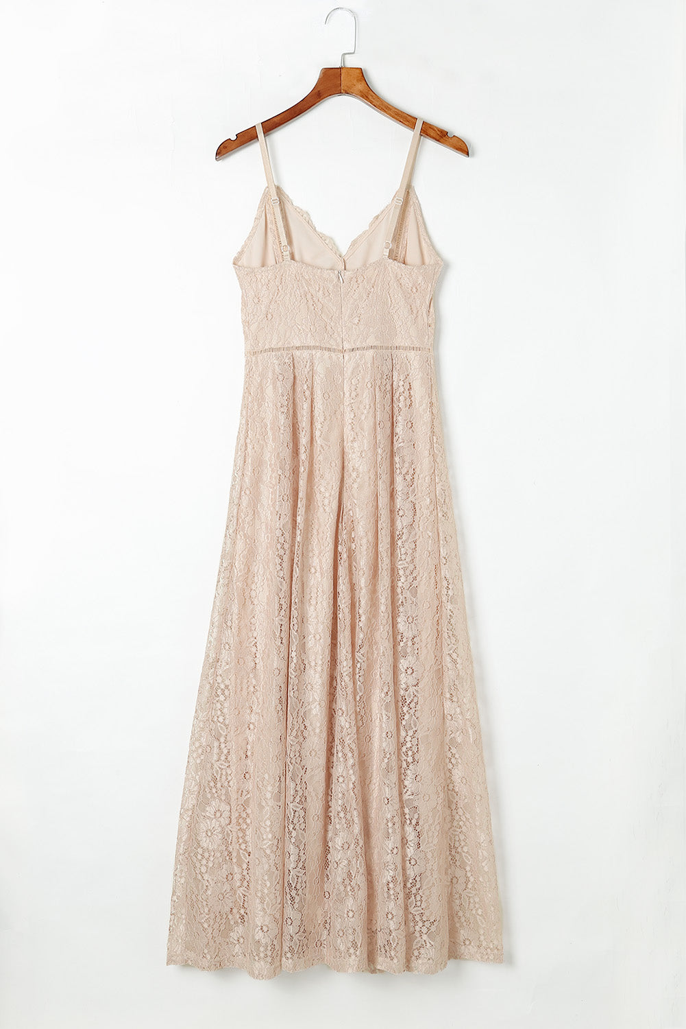 Lace V-Neck Spaghetti Strap Dress Luvéillé