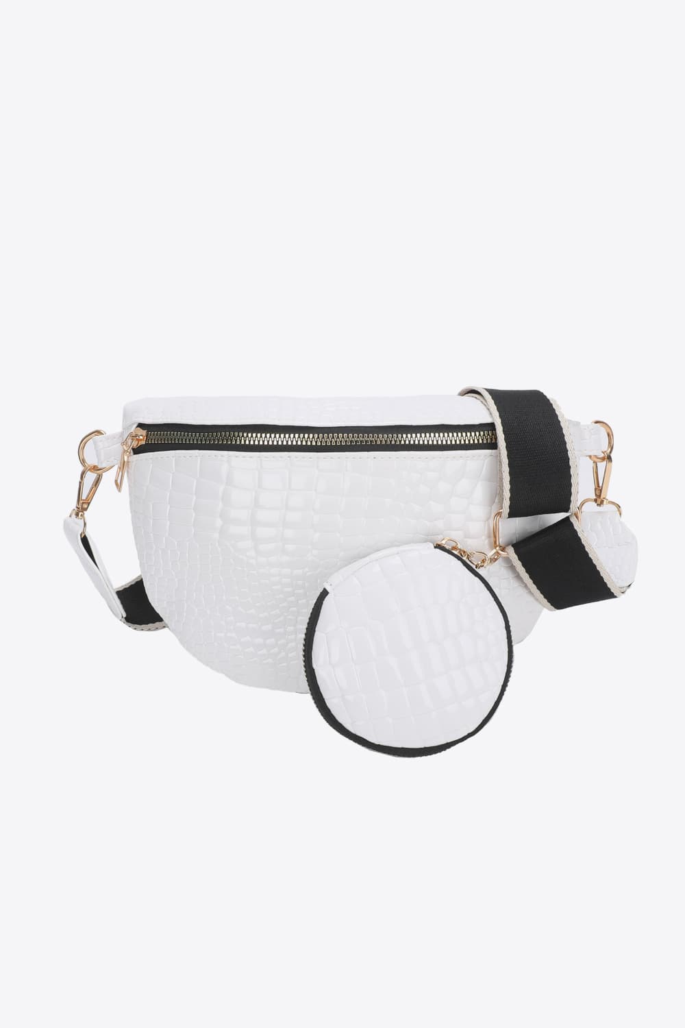 PU Leather Sling Bag with Small Purse Luvéillé
