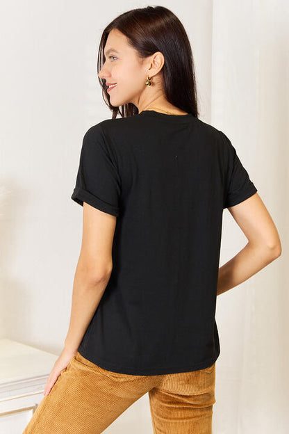Simply Love GOOD MOMS SAY BAD WORDS Graphic Tee Luvéillé