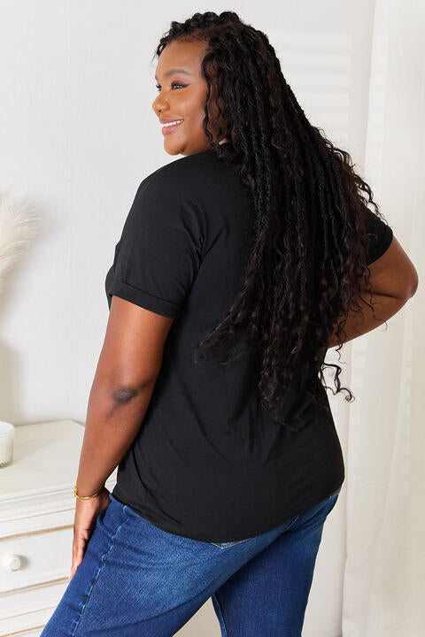 Simply Love Graphic Short Sleeve T-Shirt Luvéillé