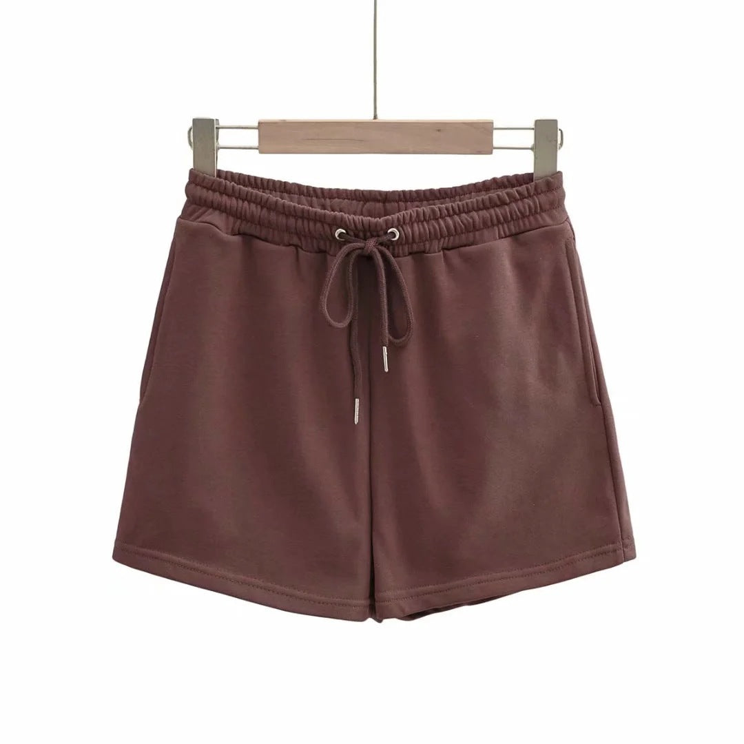 Loose Pocket Drawstring Shorts