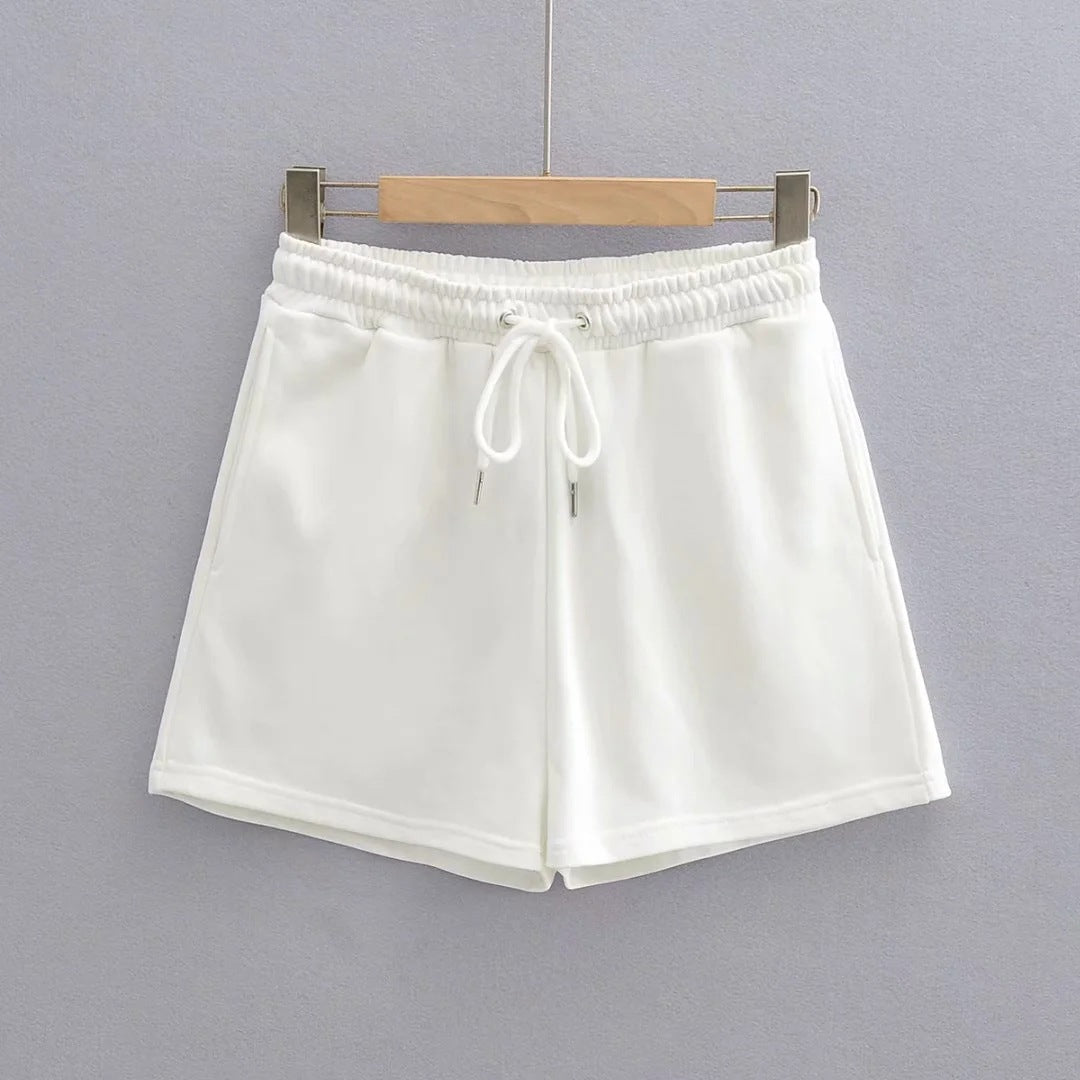 Loose Pocket Drawstring Shorts