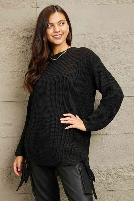 e.Luna Chunk Tunic Sweater Luvéillé